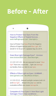 تحميل تطبيق حماية العين من ضوء الهاتف Bluelight Filter - Night Mode‏ للاندرويد