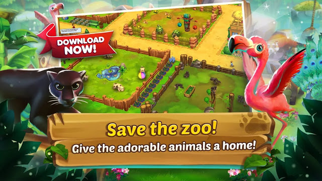 لعبة ادارة حديقة الحيوانات Zoo 2: Animal Park‏ للاندرويد