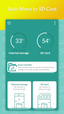تحميل تطبيق نقل الملفات من الهاتف إلى بطاقة الذاكرة تلقائيا Auto Move To SD Card للاندرويد