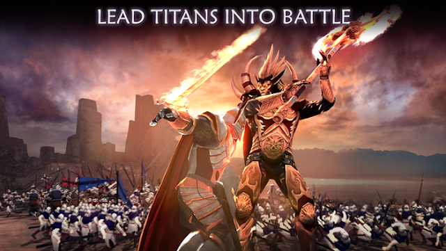 تحميل لعبة الحروب Dawn Of Titans للاندرويد كاملة
