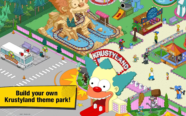 تحميل لعبة سيمبسونز The Simpsons Tapped Out للاندرويد كاملة