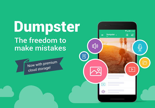 تطبيق سلة المهملات Dumpster Restaurar