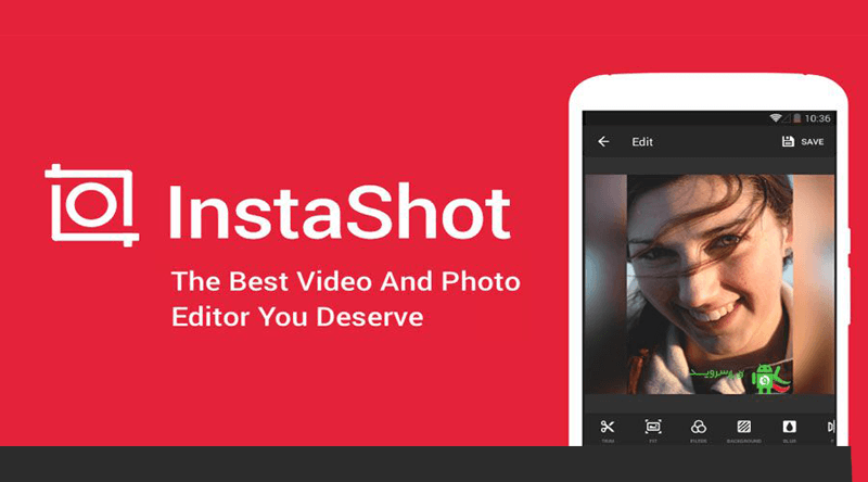 برنامج inShot لتصمبم الفيديو على ايفون