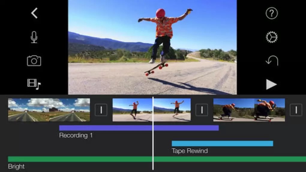 برنامج iMovie لتصميم الفيديو على ايفون