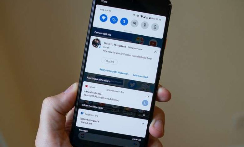 شرح طريقة إخفاء الإشعارات من شاشة القفل للأندرويد