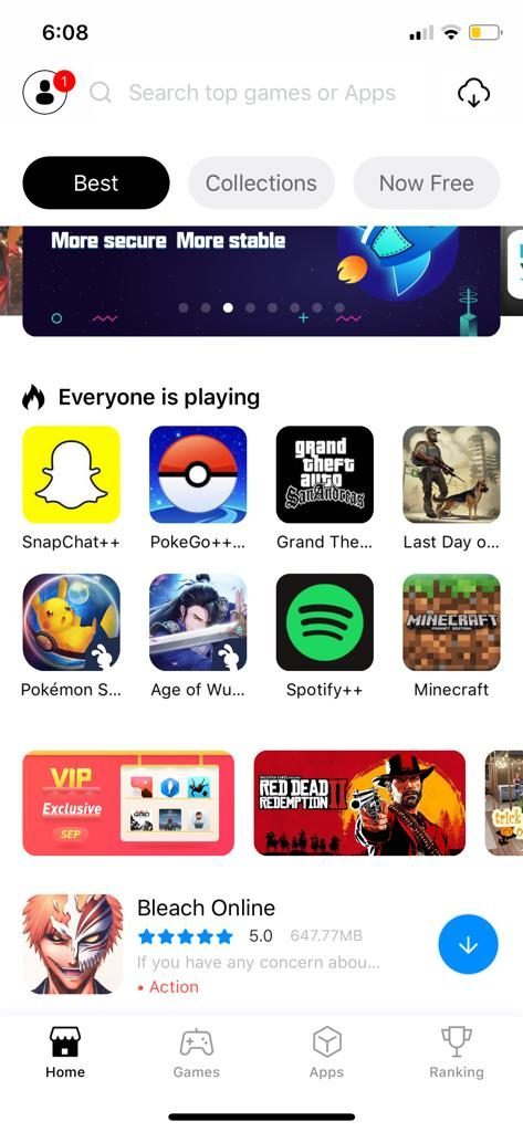 كيف أحمل برنامج الأرنب الذهبي Tutu app